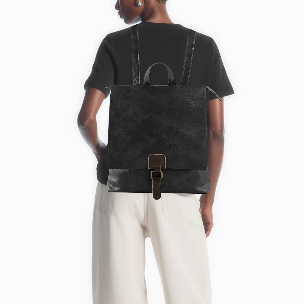 Alma - Multifunctional Retro Leather Backpack