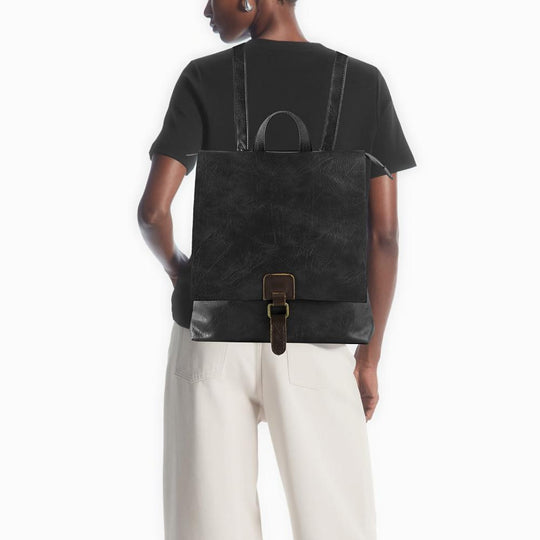 Alma - Multifunctional Retro Leather Backpack