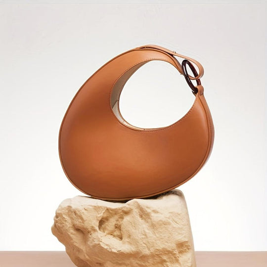 Sophia - Modern Leather Hobo Bag