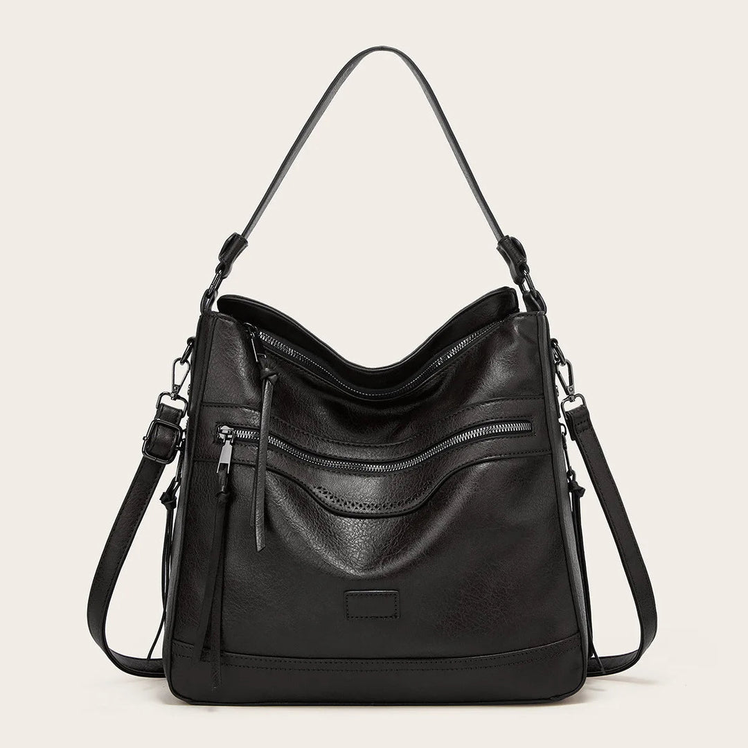 Janice - Vintage Charm Leather Shoulder Bag