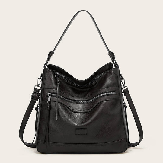 Janice - Vintage Charm Leather Shoulder Bag