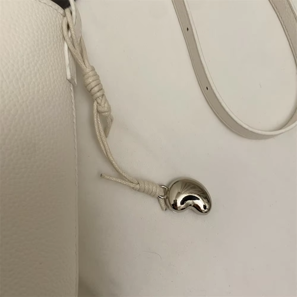 Helen - Stylish Regal Leather Bucket Bag