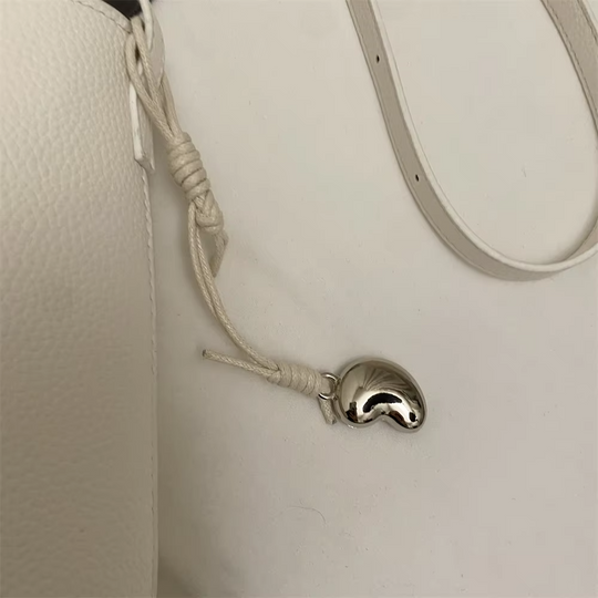 Helen - Stylish Regal Leather Bucket Bag