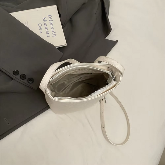 Helen - Stylish Regal Leather Bucket Bag