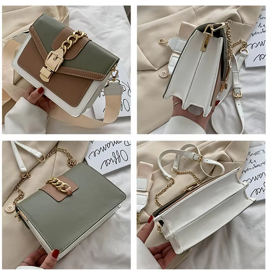 Mary - Luxury Designer Leather Shoulder Bag