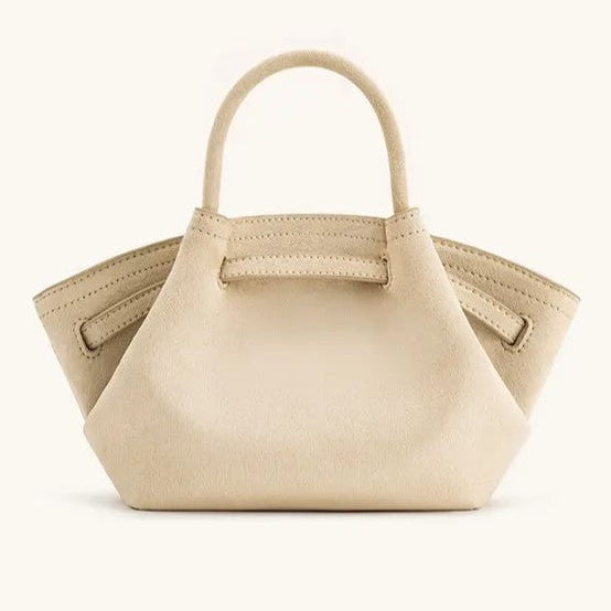 Agnes - Classic Vintage Suede Leather Bag