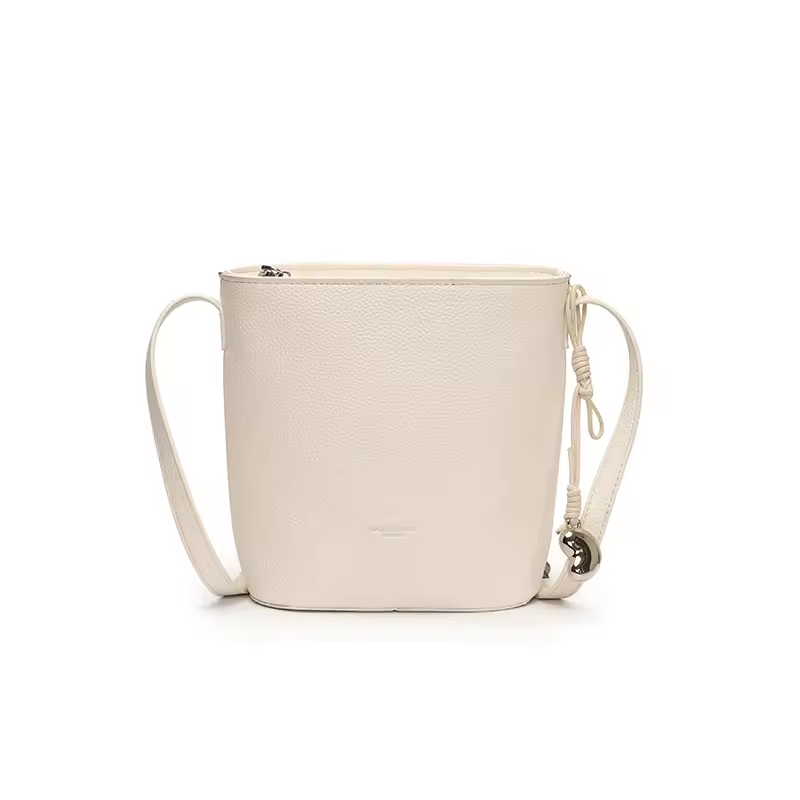 Helen - Stylish Regal Leather Bucket Bag