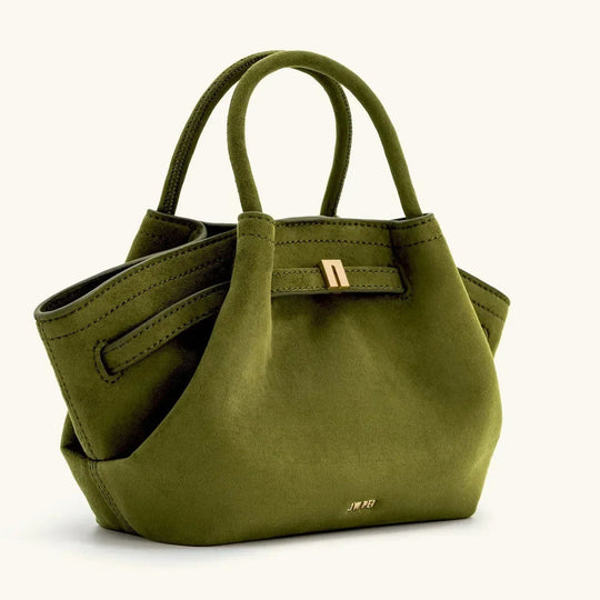 Agnes - Classic Vintage Suede Leather Bag