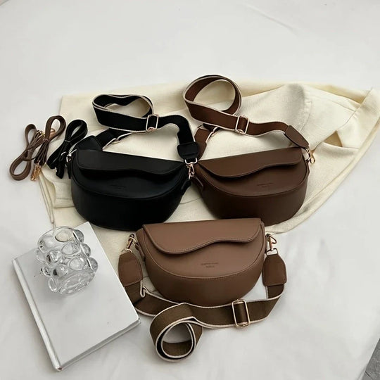 Eleanor - Minimalist Nova Leather Crossbody Bag