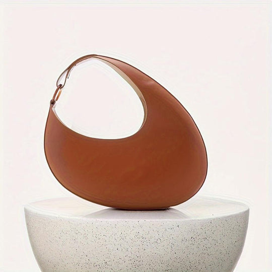 Sophia - Modern Leather Hobo Bag