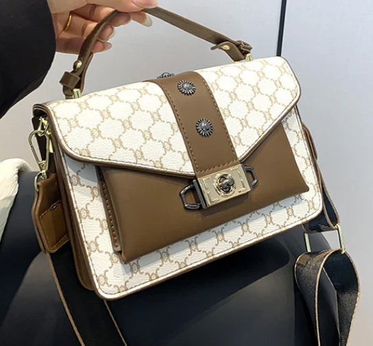 Victoria - Elegant Retro Leather Handbag