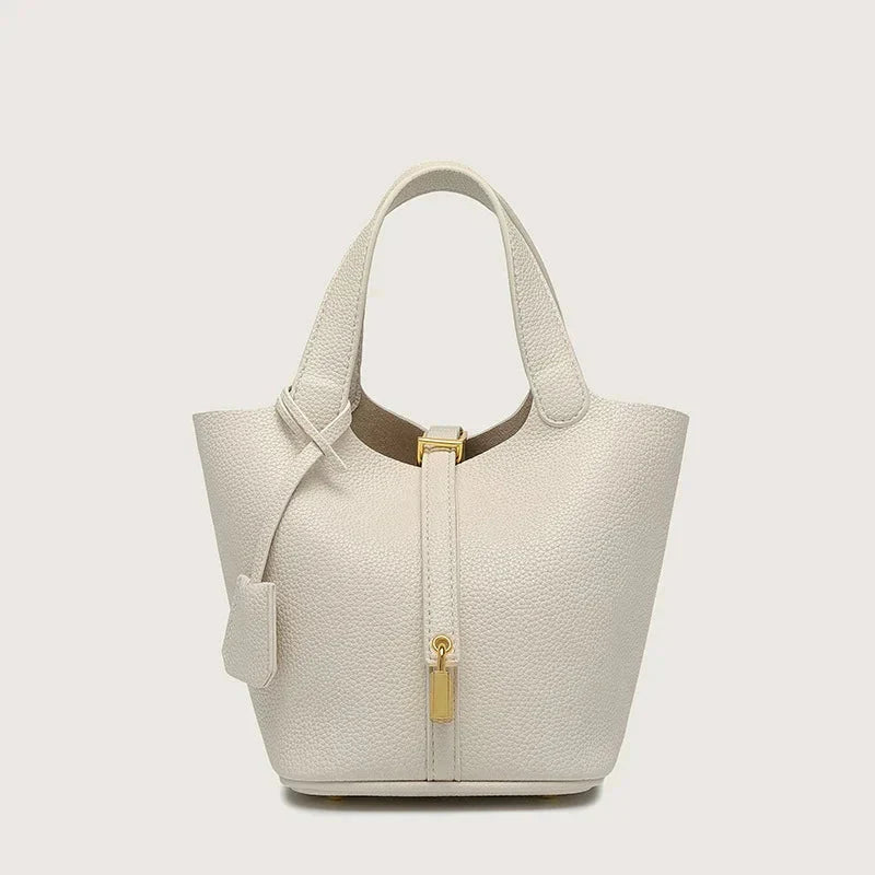 Gertrude - Everlasting Stylish Leather Bucket Bag