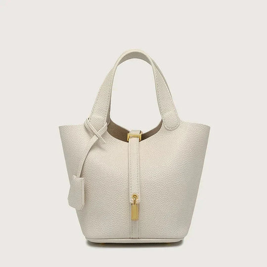 Gertrude - Everlasting Stylish Leather Bucket Bag
