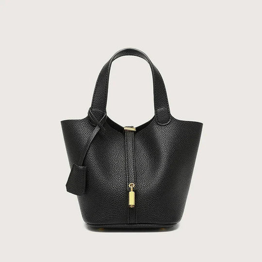 Gertrude - Everlasting Stylish Leather Bucket Bag