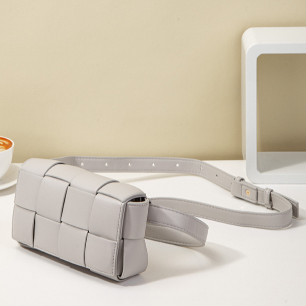 Alyssa - Stylish Charm Leather Belt Bag