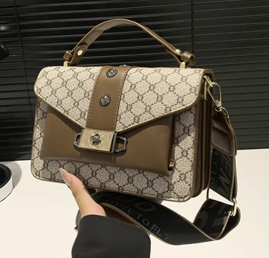 Victoria - Elegant Retro Leather Handbag