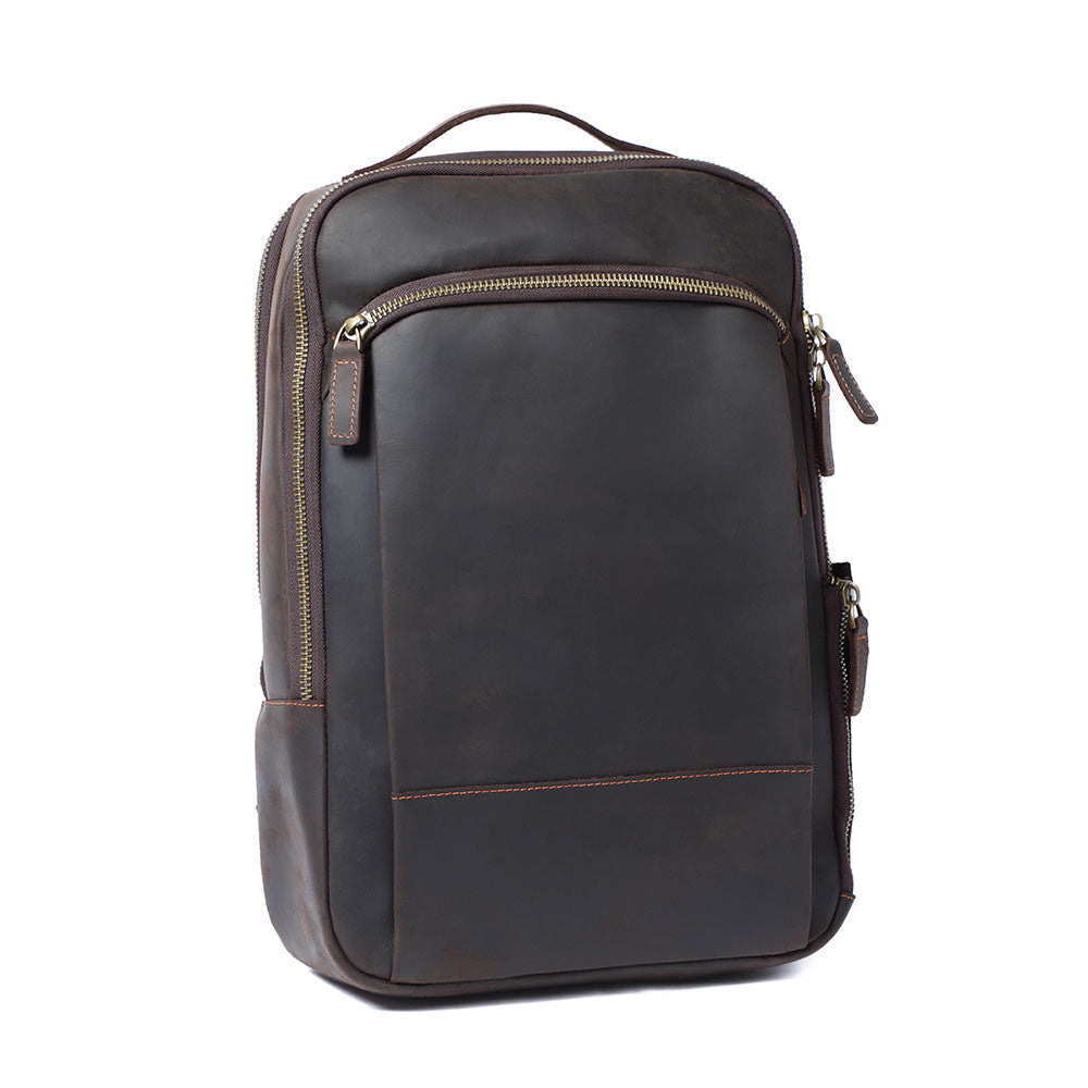 Lillian - Urban Spark Leather Laptop Bookbag