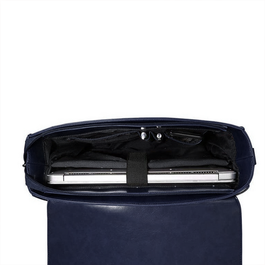 Esther - Elegant Modernist Leather Satchel