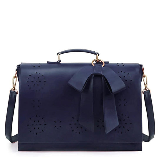 Esther - Elegant Modernist Leather Satchel