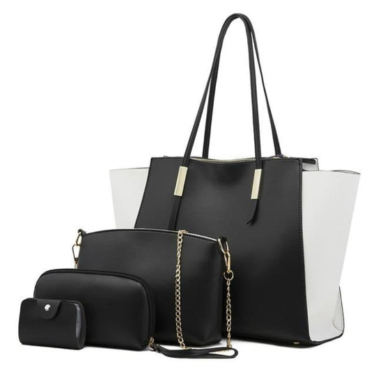 Isabella - Chic Leather 4-Piece Bag Set