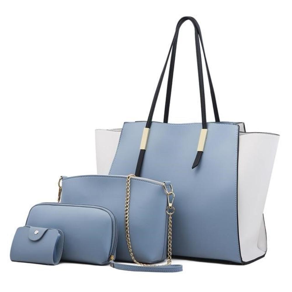 Isabella - Chic Leather 4-Piece Bag Set