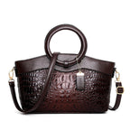 Frances - Classic Heritage Leather Shoulder Bag