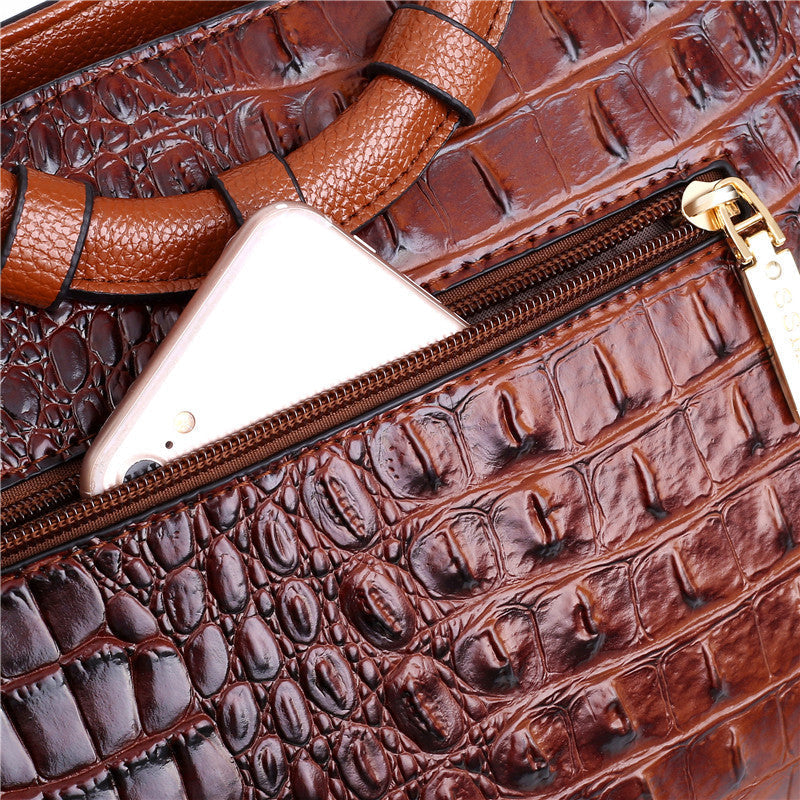 Frances - Classic Heritage Leather Shoulder Bag