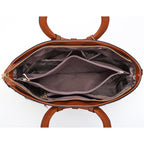 Frances - Classic Heritage Leather Shoulder Bag