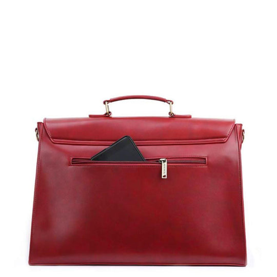 Esther - Elegant Modernist Leather Satchel