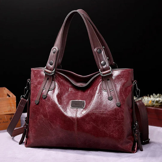 Ella - Elegant Classic Leather Bag