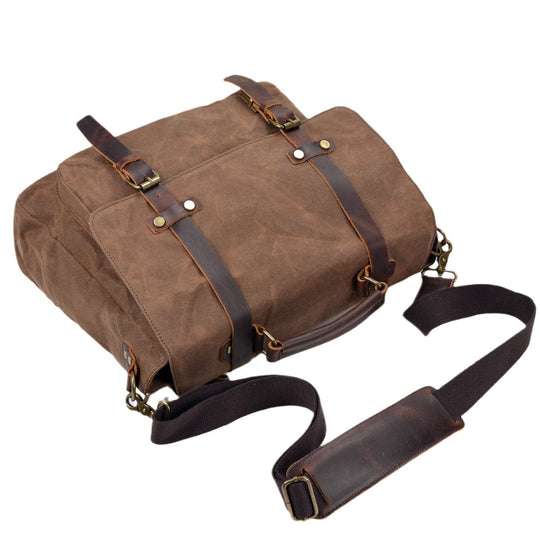 Ruth - Timeless Statement Leather Messenger Bag