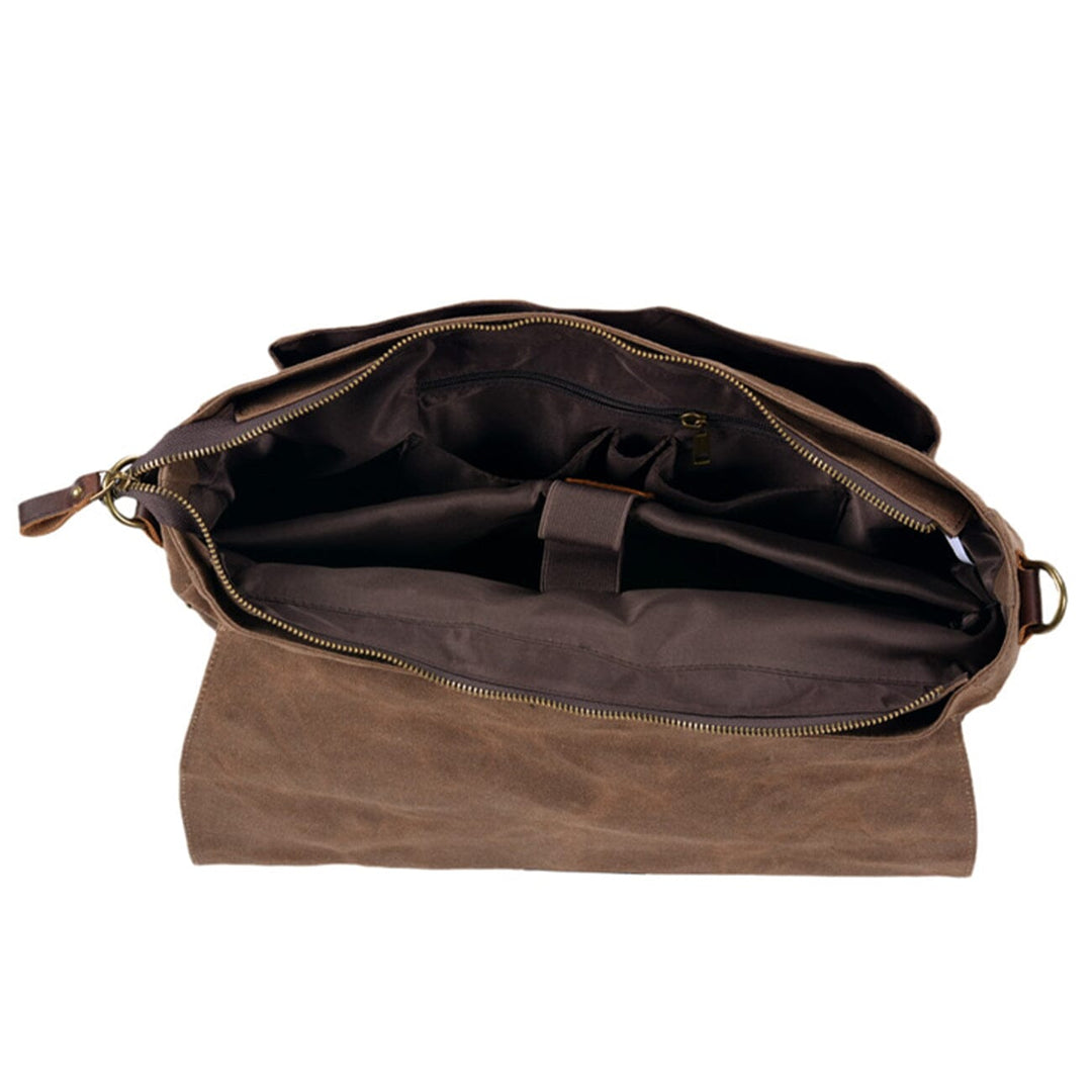 Ruth - Timeless Statement Leather Messenger Bag